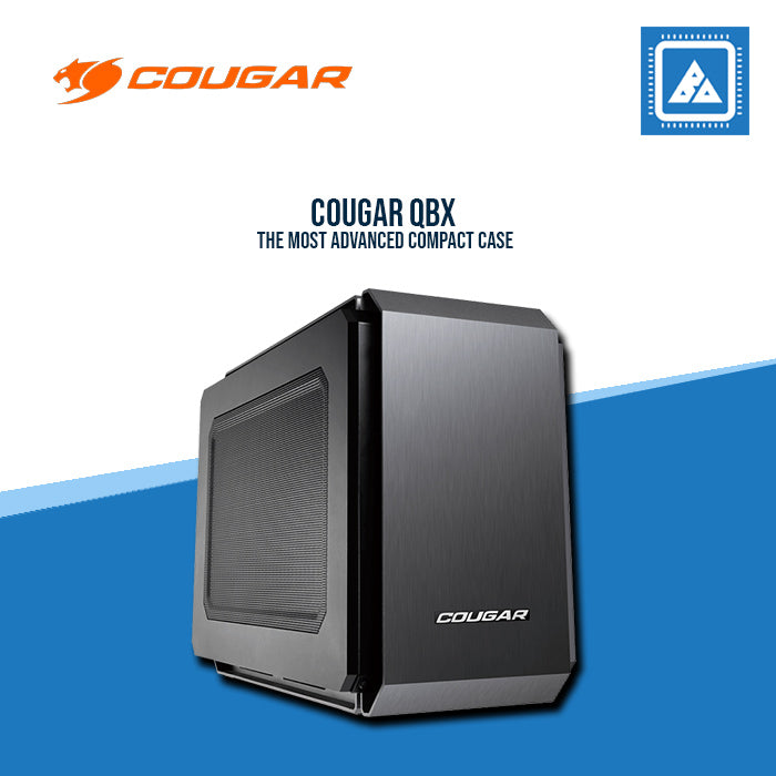 COUGAR QBX ULTRA COMPACT GAMING CASE /ATX PSU COMPATIBLE/ 1*FAN (M-ITX) COUGAR QBX ULTRA COMPACT GAMING CASE /ATX PSU COMPATIBLE/ 1*FAN (M-ITX)